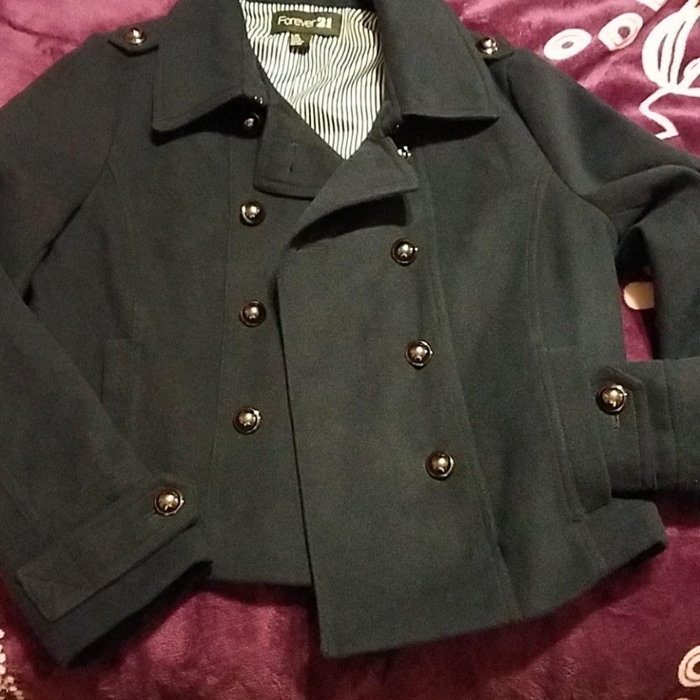 Forever21 navy blue jacket💙